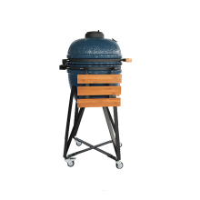 Versatility Outdoor Cooking Green Smoker Kamado