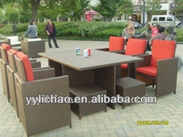 outdoor party tables and chairs