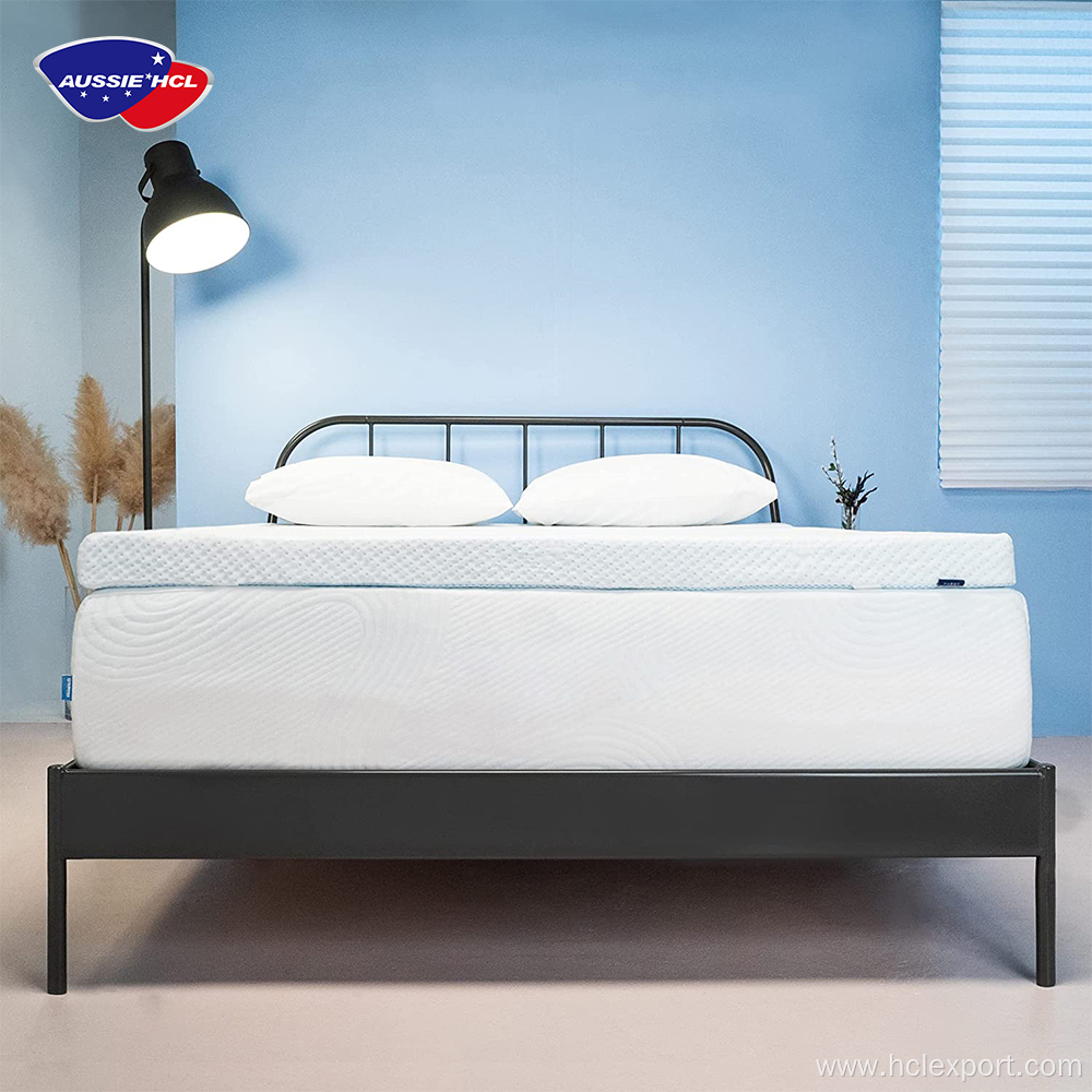 Colchon gel memory foam mattress topper