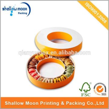 Wholesale high quality paper donut packaging box