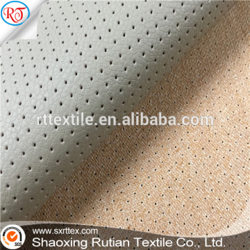 artificial leather for car seat,wet-process crumpled pu leather