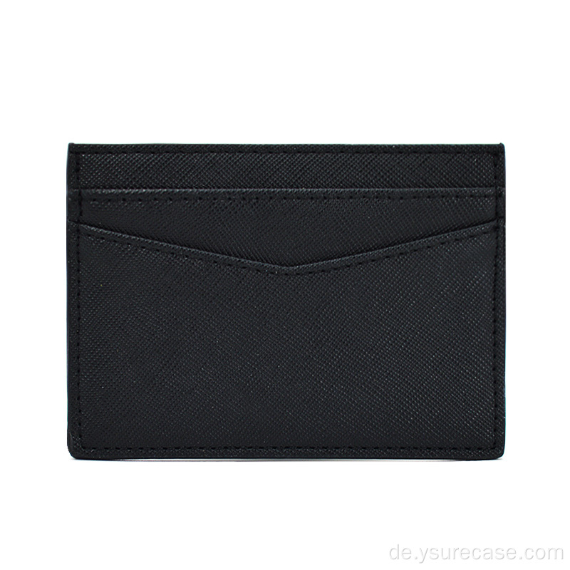 YSure Custom Leder Kartenhalter Brieftasche Kredit Unisex