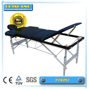 folding metal massage table