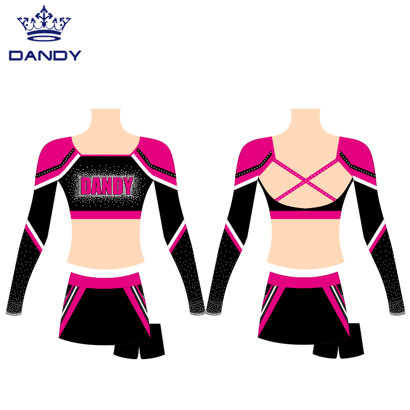 All Star Cheer Crop Top Uniforms