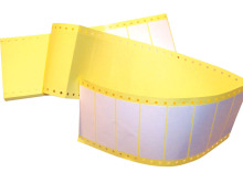 Continuous Label(Needle printing computer label,continue label)