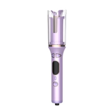 Ceramic Curling Iron with LED Display and Negative Ion Technology