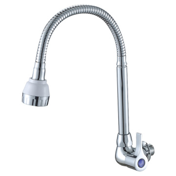 Stainless Steel Flexible Long Neck Kitchen Faucet