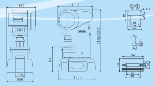 Υδραυλική μηχανή Τύπου με Mold