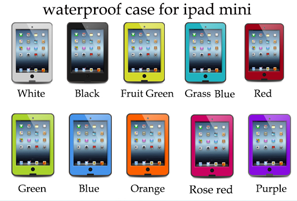 Hot Sale Plastic Waterproof Case for iPad Mini