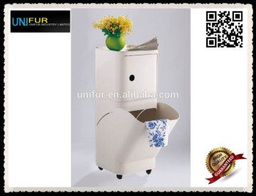 High quality wheeled mdoern ABS high storage containers for washing room
