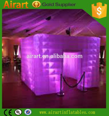 Led inflatable photo booth for sale, portable photo booth enclosure, photo booth machine