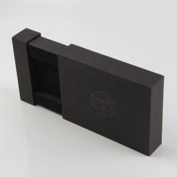 Black Wedding Favour Necklace Jewelry Sliding Box