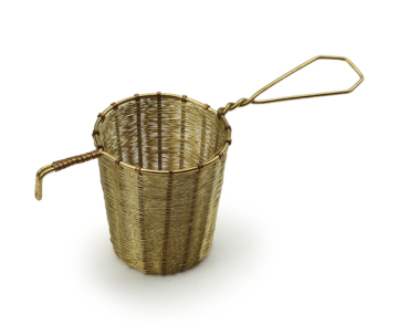 Copper line handmade tea strainer