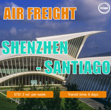 International Air Freight Shipping From Shenzhen To Santiago, Chile