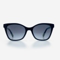 Angular Cat Eye Acetate Women's Sunglasses