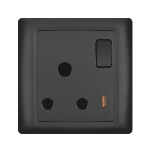 BF Series 1 Gang 15A Switched Socket