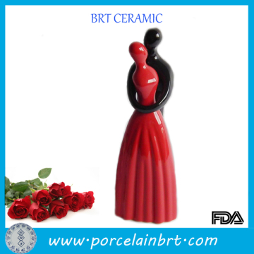 Abstract couples figures stand wedding gift