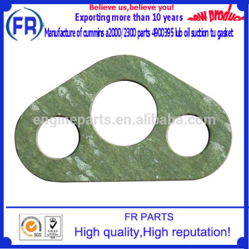 Manufacture of a2000-2300 parts 4900395 lub oil suction tu gasket
