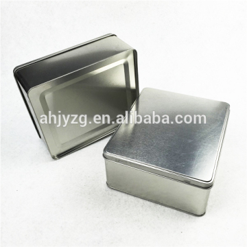 plain tinplate food grade varnishing rectangle cans