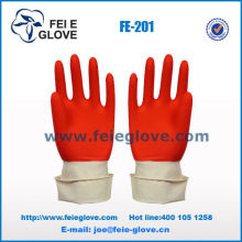 Ladies Gardening Unlined Latex Gloves , Reusable Household Rubber Gloves