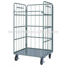 Alibaba hot sale Q235 Foldable steel wire mesh containers for logistics