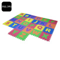 Tapis de puzzle à jouer à l'alphabet coloré en mousse EVA non toxique