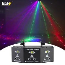 Professional DMX RGBW DJ Disco Projectors with 9 Eyes Strobe Laser Light for Bar KTV Club