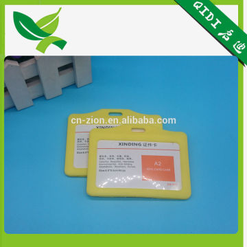 Fancy Color Plastic Id Card Holder