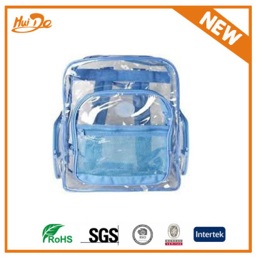 Kids Transparent Backpack with color trim