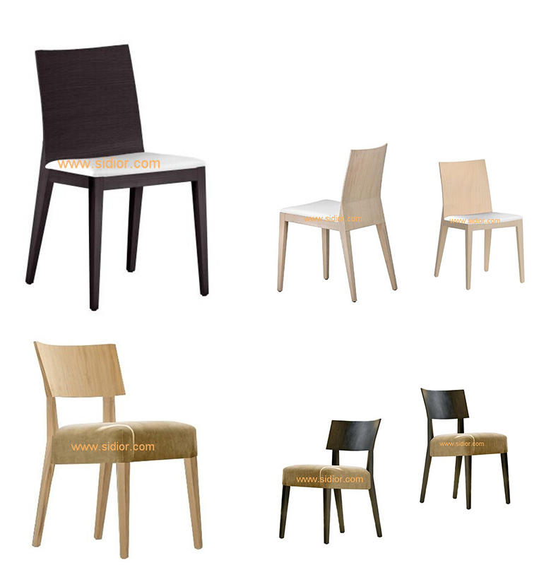 (SD-1009-1) Modern Hotel Restaurant Dining Furniture Wooden Dining Chair