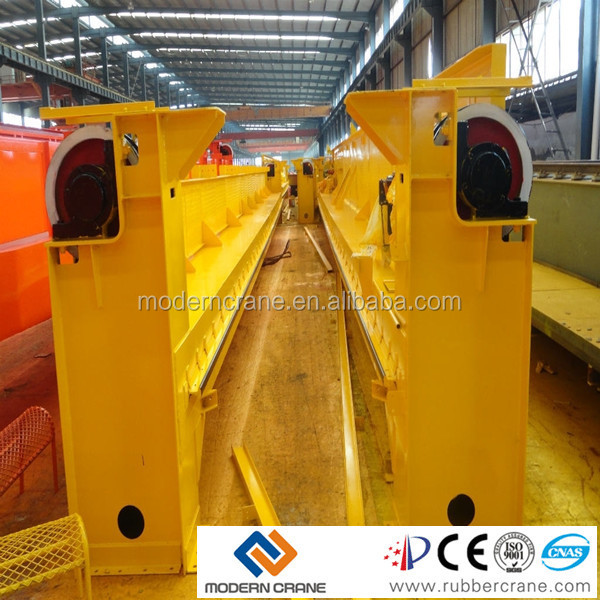 CE GOST ISO Certificate China Rubber Tire Container Gantry Cranes / RTG Crane