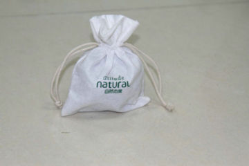 Multicolor Washable Small Drawstring Bags / Cotton Drawstring Pouch For Coins / Weddings Gift / Candles