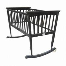 Rocking Wooden Baby Crib/Cradle