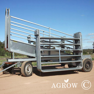 Galvanized Weld Steel Cattle Yard