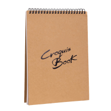 Wholesale Manufacturers: Thickened Hard Shell Art Painting Coil Sketchbooks with Hand-Drawn Sketches