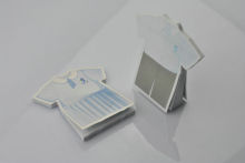 Custom Personalized Recyclable Paper Clothes Shaped Sticky Notes