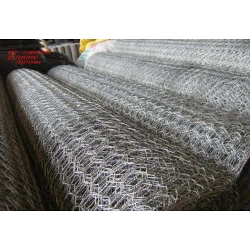 Galvanized gabion mesh for storage stone