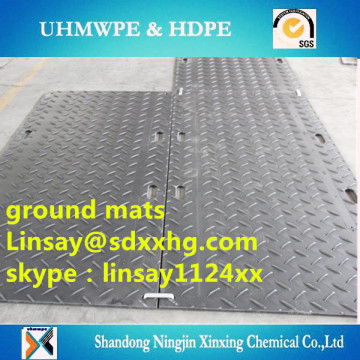Heavy Duty UHMWPE temporary construction road mat/ construction roadway/temporary roadway access mat