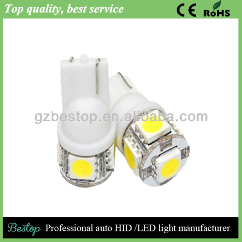 led bulb light car t10 5smd 5050