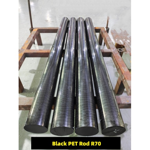 Black PET Plastic Rod High Quality Rod Customized