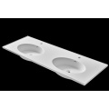 pure acrylic solid surface cabinet double washbasin