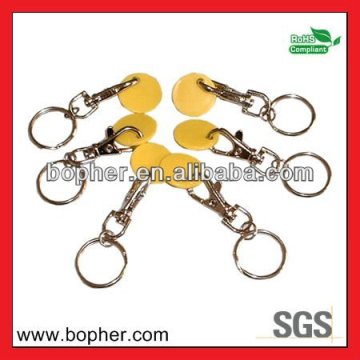custom mini coin key chain