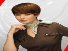 OEM / ODM 50*50 cm Grey Cool Satin Summer Ladies Neck Scarv