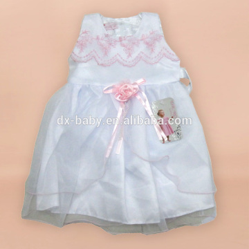 Wholesale fashion girl dress 3 years old flower girl dress children clothes