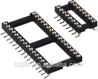 Round Pin & round hole IC Socket