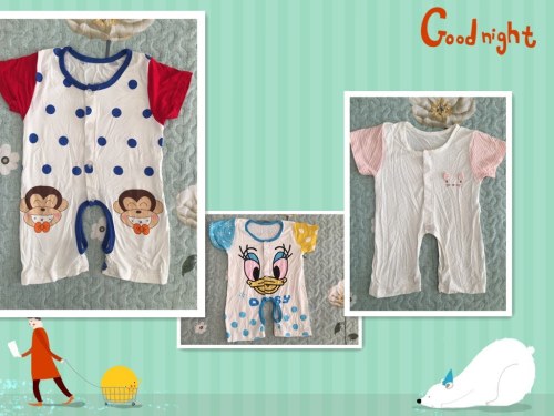 Newborn Baby Clothes Camping Summer Romper Baby Boys Clothes