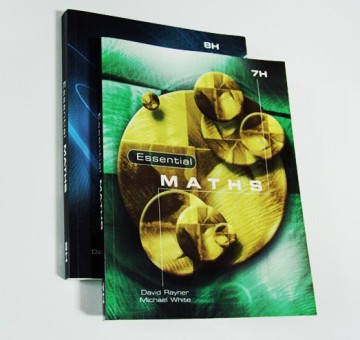 Printing book paper back