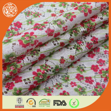 Beaytiful printed fabric lace and lace fabric
