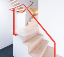 natural prefinished white oak stair board