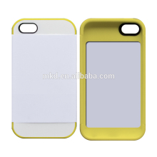 yellow mobile phone cover with Card Neck